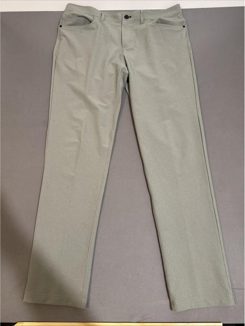 Public Rec Dealmaker Pants Tech Chino Stretch Performance 38x36 Mens Gray Golf